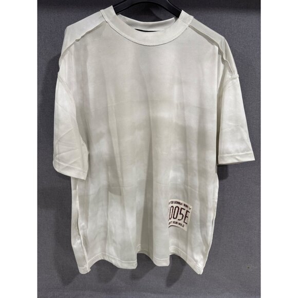 Cross Eyed Moose Oversized Graphic Tee Loose Fit Moisture-Wicking Snow Fade XL - Picture 1 of 6